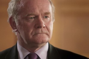 Martin McGuinness; vice premier ministre d'Irlande du Nord