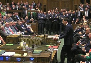 George Osborne s'est exprimé pendant un peu plus d'une heure