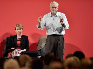 Jeremy Corbyn lors des hustings