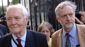 Tony Benn, mentor, inspirateur et ami de Jeremy Corbyn.