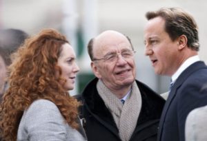 Rupert Murdoch et David Cameron