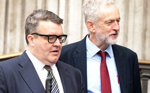 Tom Watson et Jeremy Corbyn