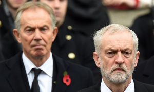 Jeremy Corbyn et Tony Blair