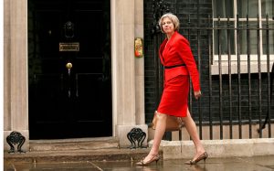 Theresa May 10 Downing Street