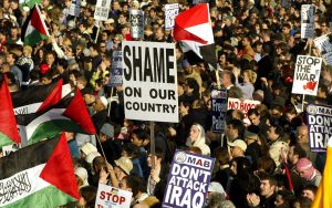 manifestation contre la guerre en 2003