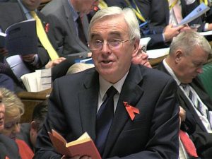 John McDonnell et le Petit Livre rouge de Mao